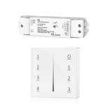 Silamp kit variateur tactile monochrome sans fil 4 zones et dimmer rf Silamp kit variateur tactile monochrome sans fil 4 zones et dimmer rf