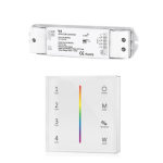 Silamp kit variateur tactile rgb sans fil 4 zones et dimmer rf Silamp kit variateur tactile rgb sans fil 4 zones et dimmer rf