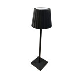 Silamp lampe de table rechargeable tactile noire design 3w cct - 3000k / 4200k / 6400k