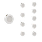 Silamp mini spot led encastrable 3w cct blanc - 3000k / 4000k / 6000k (pack de 10) Silamp mini spot led encastrable 3w cct blanc - 3000k / 4000k / 6000k (pack de 10)