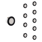 Silamp mini spot led encastrable 3w cct noir - 3000k / 4000k / 6000k (pack de 10) Silamp mini spot led encastrable 3w cct noir - 3000k / 4000k / 6000k (pack de 10)