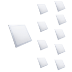 Silamp panneau led 18w 30x30cm cct contour blanc - 3000k / 4000k / 6500k (pack de 10) Silamp panneau led 18w 30x30cm cct contour blanc - 3000k / 4000k / 6500k (pack de 10)