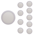 Silamp plafonnier led rond 24w 220v cct - 3000k / 4000k / 6000k ( pack de 10 ) Silamp plafonnier led rond 24w 220v cct - 3000k / 4000k / 6000k ( pack de 10 )