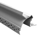 Silamp profil aluminium blanc 2m pour ruban led simple pour faux - plafond