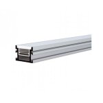 Silamp profil� aluminium pi�tonnable 2m encastrable au sol pour ruban led - corps argent�