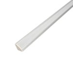 Silamp profil� led int�gr� 60cm 7. 5w 12v angle - blanc neutre 4000k - 5500k