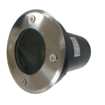 Silamp spot led extrieur encastrable pour ampoule gu10