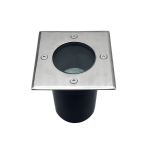 Silamp spot led ext�rieur encastrable carr� pour ampoule gu10