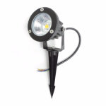 Silamp spot led ext�rieur � piquer ip65 6w cob - blanc neutre 4000k - 5500k