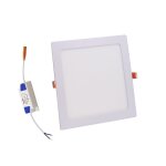 Silamp spot led extra plat carr 12w blanc cct - 3000k / 4000k / 6000k