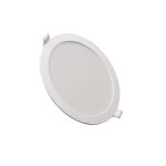 Silamp spot led extra plat downlight rond 12w blanc cct - 3000k / 4000k / 6000k