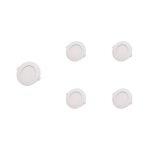 Silamp spot led extra plat downlight rond 6w blanc (pack de 5) - blanc neutre 4000k - 5500k