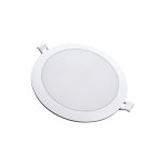 Silamp spot led extra plat rond blanc 12w 115mm - blanc chaud 2300k - 3500k
