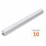 Silamp tube n�on led 90cm t5 14w (pack de 10) - blanc froid 6000k - 8000k