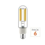 Silumen ampoule led �clairage public e27 28w 4000lm (pack de 6) - blanc neutre 4000k - 5500k