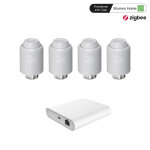 Silumen kit 4 t�tes thermostatiques connect�es + passerelle zigbee ethernet