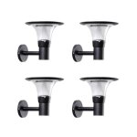 Silumen lanterne solaire connecte murale ufo rgbw ip65 (lot de 4)