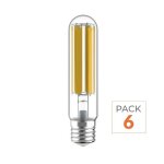 Silumen pack de 6 - ampoule led �clairage public e40 38w 6500lm - blanc chaud 2300k - 3500k