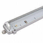 Silumen r�glette �tanche 150 cm double pour tube led t8 ip65 (boitier vide)