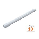 Silumen r�glette led 150cm 50w ip40 (pack de 10) - blanc chaud 2300k - 3500k