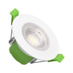 Silumen spot encastrable coupe - feu bbc 6w �86mm dimmable cct ip65 blanc - 3000k / 4000k / 6500k