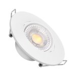 Silumen spot encastrable extra plat 4w cct blanc �90mm - 3000k / 4000k / 6500k