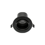 Silumen spot encastrable orientable anti - �blouissement 8w �105mm dimmable cct noir - 3000k / 4000k ...