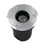 Silumen spot ext�rieur encastrable led ip67 220v sol 1w 30� �64mm - blanc neutre 4000k - 5500k