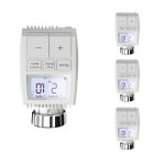 Silumen tte thermostatique connecte zigbee universelle avec ecran lcd (lot de 4)