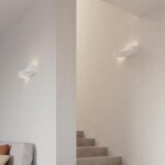 Sollux applique murale céramique blanc rectangle pour ampoule e27 Sollux applique murale céramique blanc rectangle pour ampoule e27