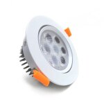 Silamp spot encastrable orientable led rond 7w 80 - blanc froid 6000k - 8000k