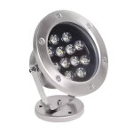 Tsong spot extrieur orientable 24w ip68 dc24v - blanc neutre 4000k - 5500k