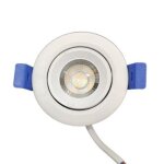 Digilamp spot led encastrable 7w 38 orientable - blanc froid 6000k - 8000k