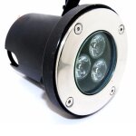 Digilamp spot led encastrable extrieur ip65 3w 80 - blanc froid 6000k - 8000k