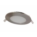 Silamp spot led encastrable rond alu 6w - blanc froid 6000k - 8000k