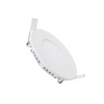 Silamp spot led encastrable rond blanc 3w - blanc froid 6000k - 8000k