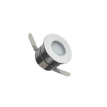 Silamp spot led extrieur encastrable 1w 12v ip65 45 - blanc chaud 2300k - 3500k