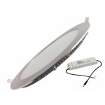 Silamp spot led extra plat rond alu 12w - blanc chaud 2300k - 3500k