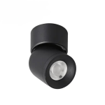 Optonica spot led orientable 6w noir pour rail magntique extra plat mm30 - blanc chaud 2300k - 3500k ...