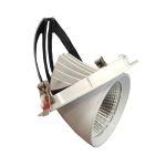 Silamp spot led rond encastrable orientable blanc 40w - blanc neutre 4000k - 5500k