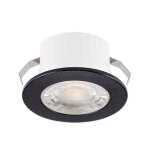 Struhm mini spot led encastrable 3w 38 rond noir smd - blanc neutre 4000k - 5500k