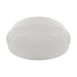 Struhm plafonnier �tanche pour ampoule e27 blanc opaque