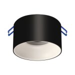 Struhm spot encastrable noir et blanc pour ampoule gu10