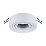 Struhm spot encastrable orientable blanc pour ampoule gu10