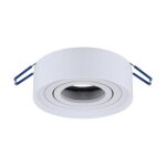 Struhm spot encastrable orientable blanc pour ampoule gu10