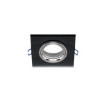 Struhm support spot encastrable gu10 / mr16 carr� verre effet miroir
