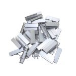 Optonica support de fixation aluminium pour néon led flexible 220v (pack de 50) Optonica support de fixation aluminium pour néon led flexible 220v (pack de 50)