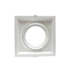 Silamp support orientable blanc encastrable pour ampoule ar111