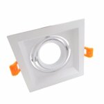 Silamp support spot led gu10 encastrable simple