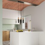 Sollux suspension 3 lampes bois noir pour ampoules gu10 Sollux suspension 3 lampes bois noir pour ampoules gu10